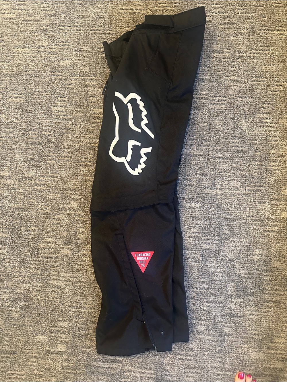 🏁 Fox Racing Morgan Hill  "Switch" Convertible Moto Pants - Picture 3 of 8